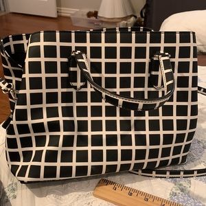 Kate Spade Black & White Handbag or Shoulderbag